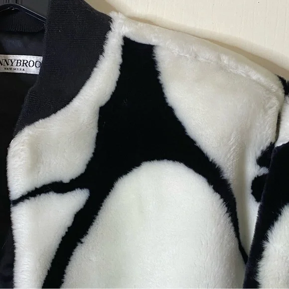 vtg Donnybrook Faces Fur Bomber Jacket - Picture 6 of 13